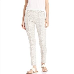 New AG Adriano Goldschmied Python snake Print Jeans Size 32